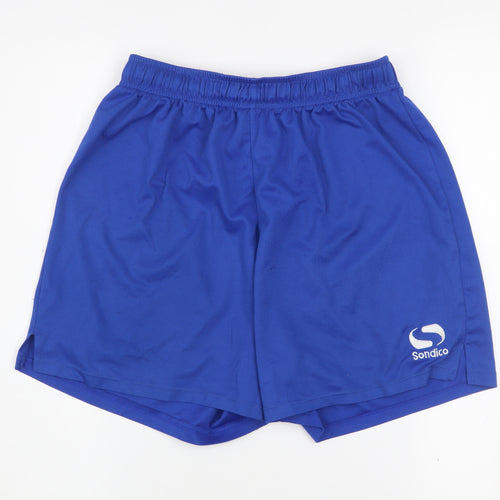 Sondico Men's Blue Small Athletic Quick Dry Gym Shorts