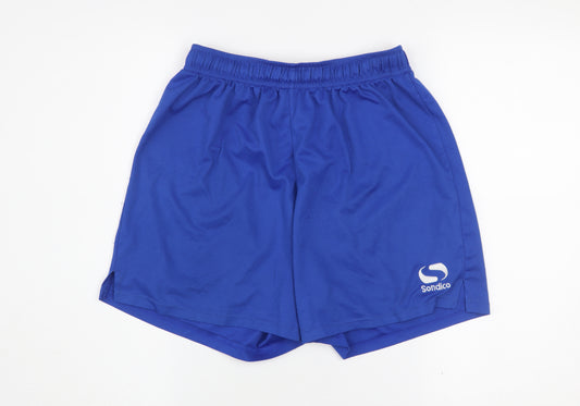 Sondico Men's Blue Small Athletic Quick Dry Gym Shorts