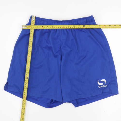 Sondico Men's Blue Small Athletic Quick Dry Gym Shorts
