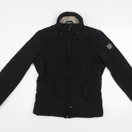 Murphy&Nye Women's Black Softshell Bomber Jacket Size S