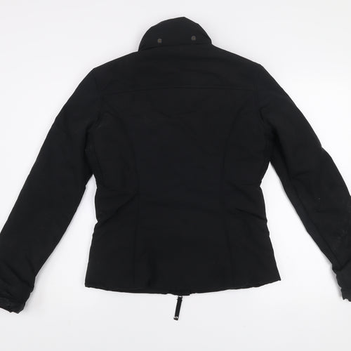 Murphy&Nye Women's Black Softshell Bomber Jacket Size S