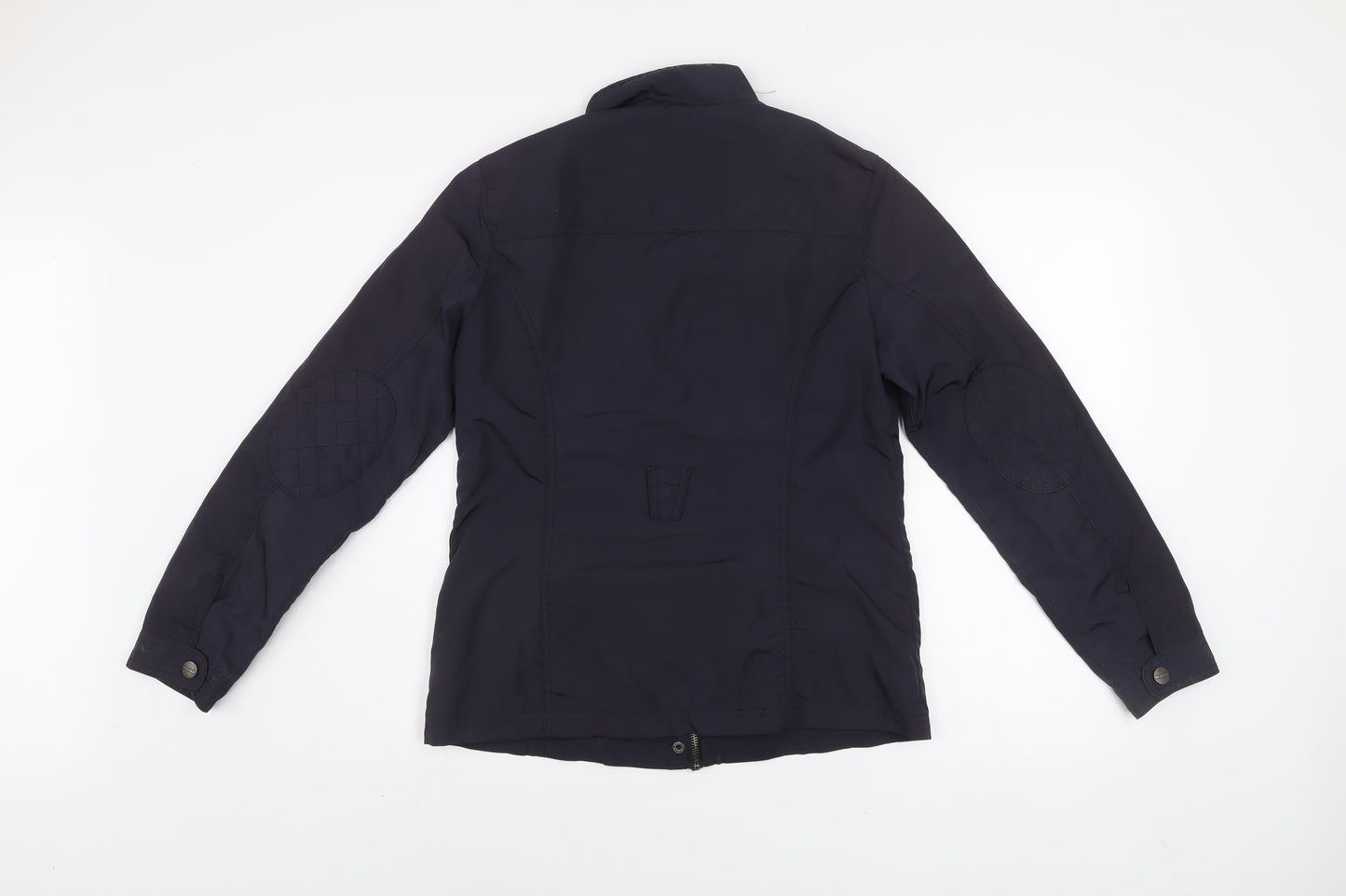 Maine New England Women's Blue Size 10 Quilted Military Jacket
