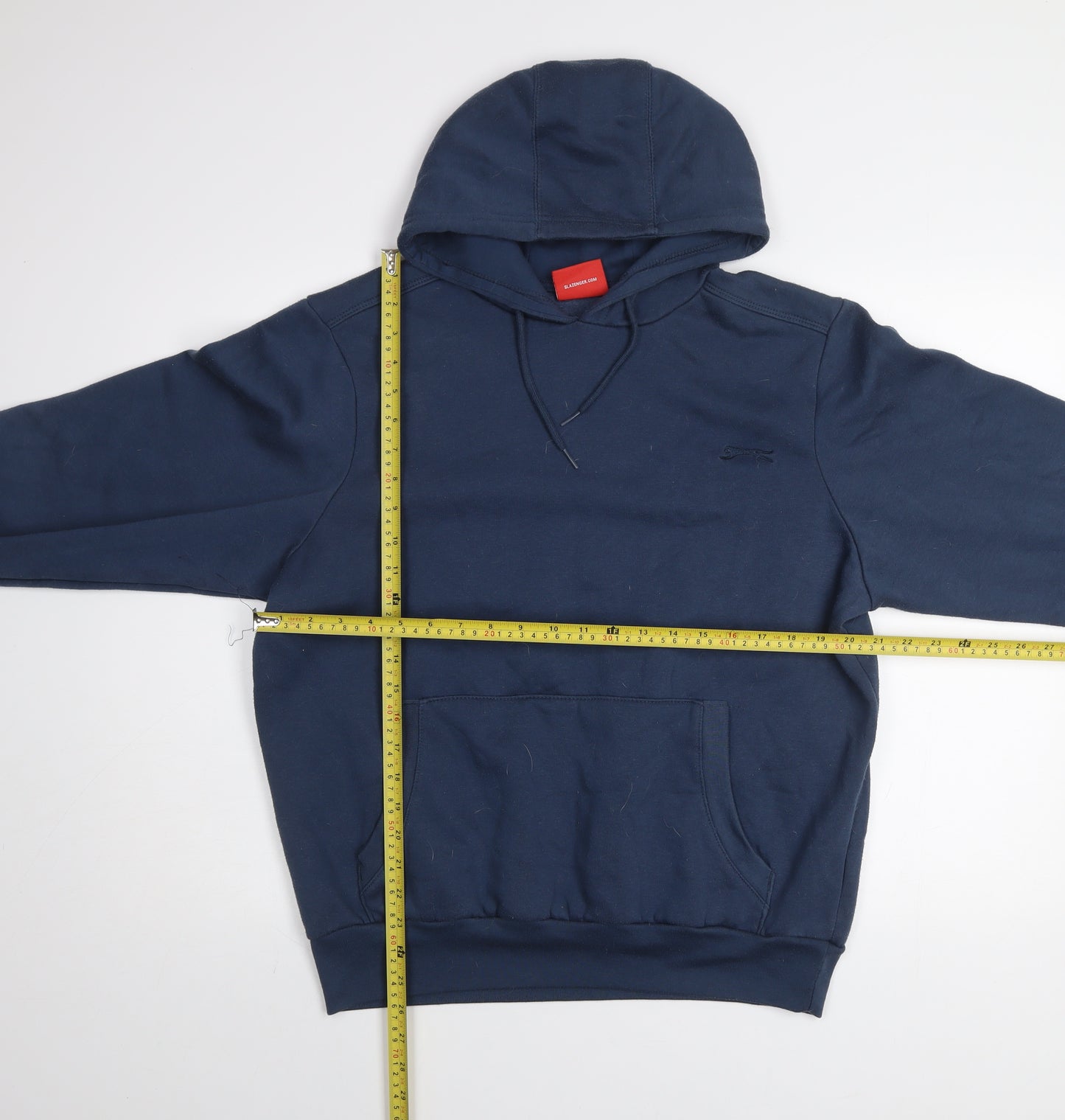 Slazenger Men's Blue Pullover Hoodie Size M Regular Fit