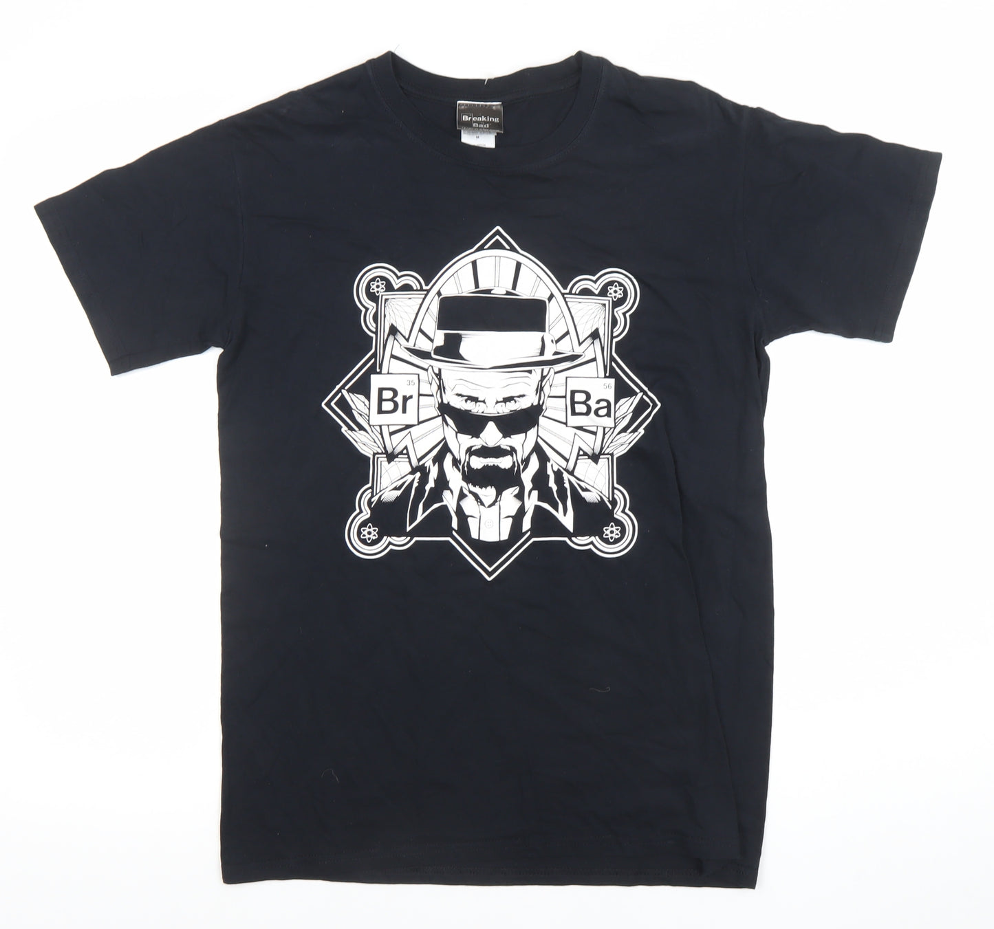 Breaking Bad Men's Black Crew Neck Graphic T-Shirt Size M
