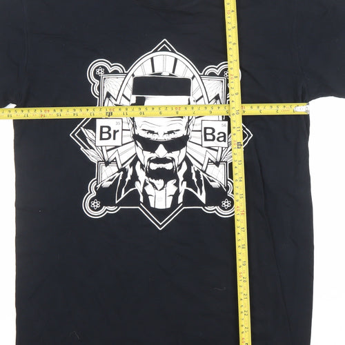 Breaking Bad Men's Black Crew Neck Graphic T-Shirt Size M