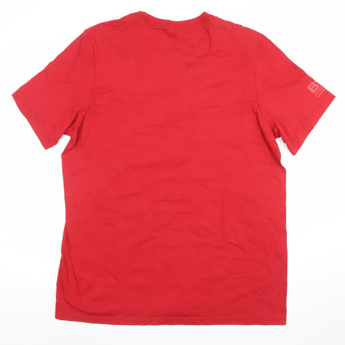 Adidas Men's Red Game On SJU 2019 Graphic T-Shirt Size L