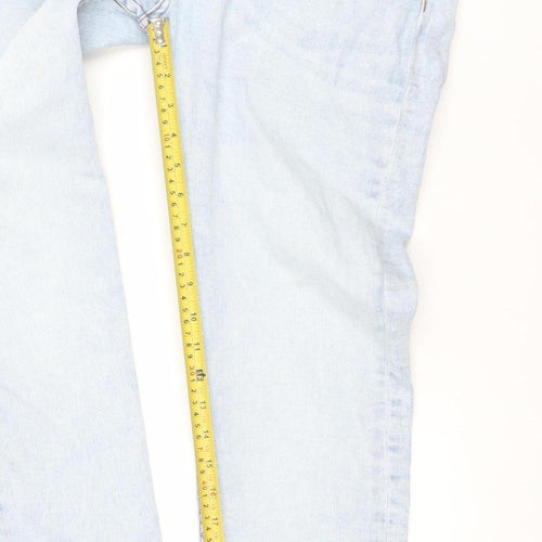 ZARA Women's Blue Light Wash Skinny Jeans Size 8