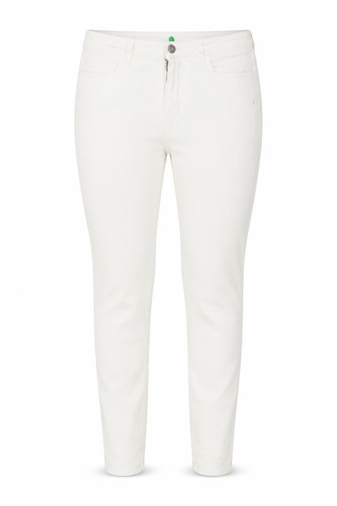 United Colors of Benetton Women's Ivory Skinny Jeans Size 12 Slim Fit Denim