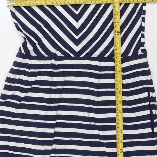 Mountain Warehouse Women’s Blue Striped Sleeveless Tank Dress Size 8