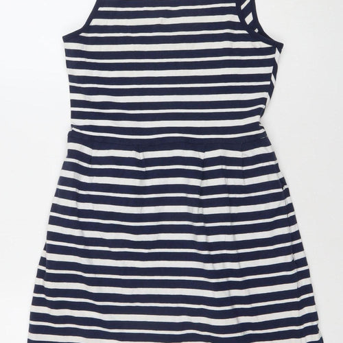 Mountain Warehouse Women’s Blue Striped Sleeveless Tank Dress Size 8