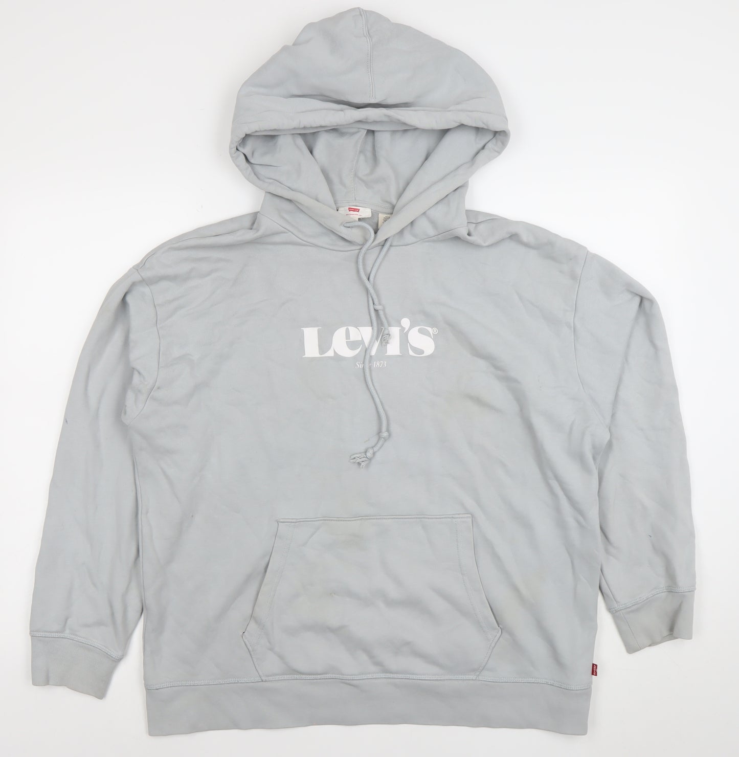 Levi’s Women’s Grey Pullover Hoodie XL Cotton Casual