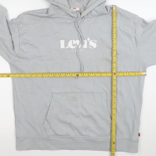 Levi’s Women’s Grey Pullover Hoodie XL Cotton Casual