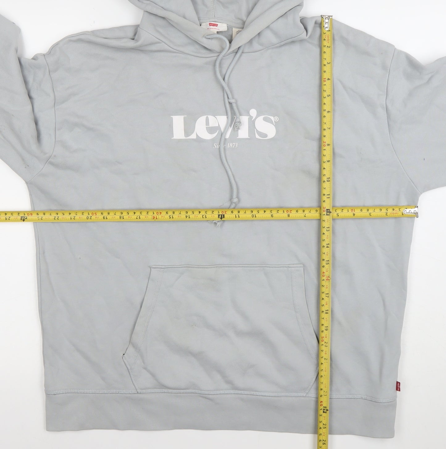 Levi’s Women’s Grey Pullover Hoodie XL Cotton Casual