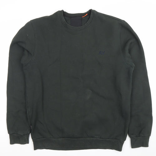 Aventura Men’s Green XL Crew Neck Sweatshirt Regular Fit