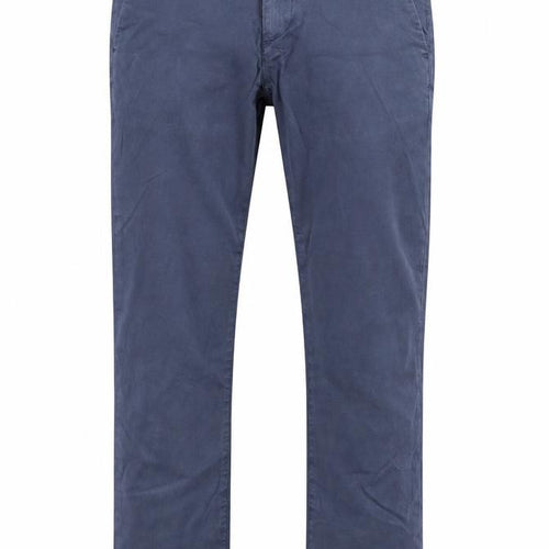 6th Sense Men's Blue Kansas Chino Trousers Size 34/34 Regular Fit