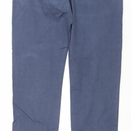 6th Sense Men's Blue Kansas Chino Trousers Size 34/34 Regular Fit
