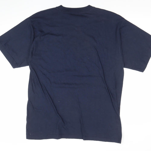 Great Southern Land Men's Blue Funny Graphic Cotton T-Shirt Size L