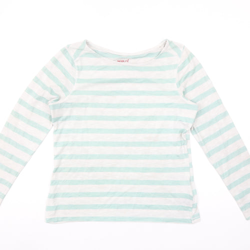 Craghoppers Women's Multicoloured Striped Long Sleeve T-Shirt Size 10