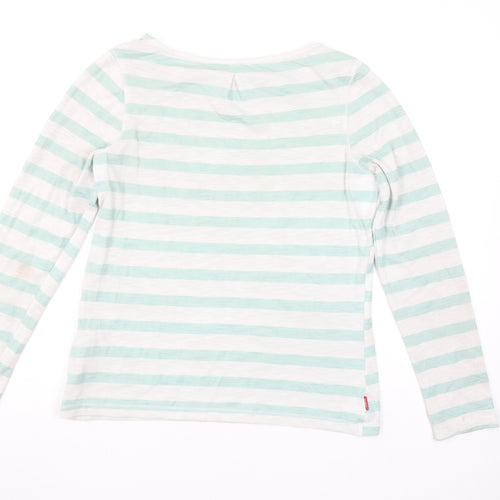 Craghoppers Women's Multicoloured Striped Long Sleeve T-Shirt Size 10