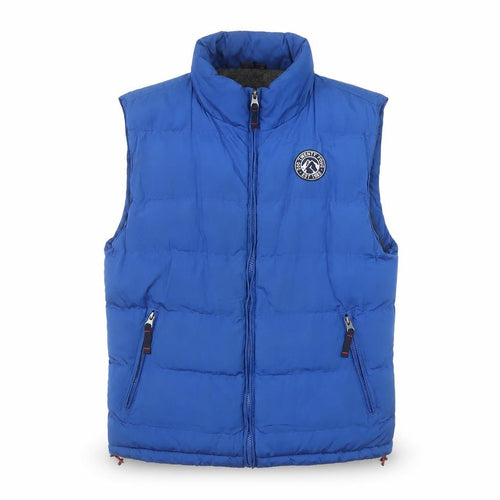 TOG24 Boys Blue Padded Bodywarmer Gilet 13 Years 158cm Polyester