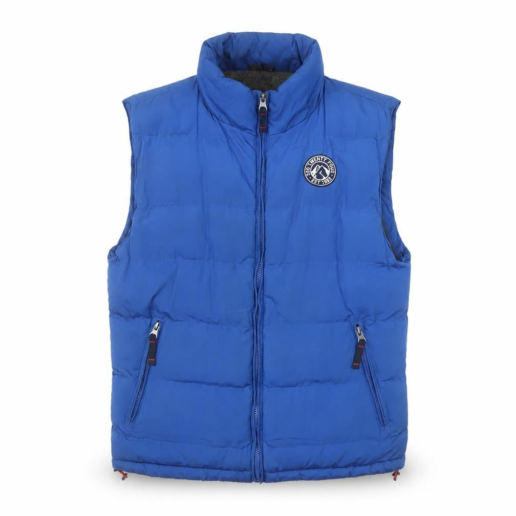 TOG24 Boys Blue Padded Bodywarmer Gilet 13 Years 158cm Polyester