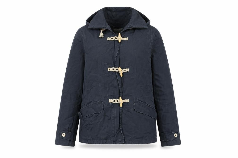 Seasalt Cornwall Women's Blue Hooded Toggle Jacket Size 12