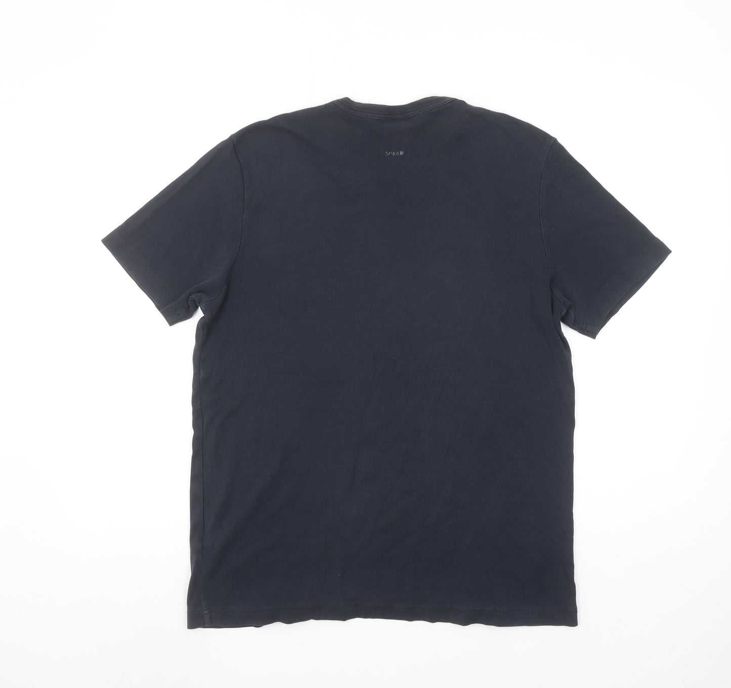 BOSS Men's Black XL Crew Neck Cotton Jersey T-Shirt