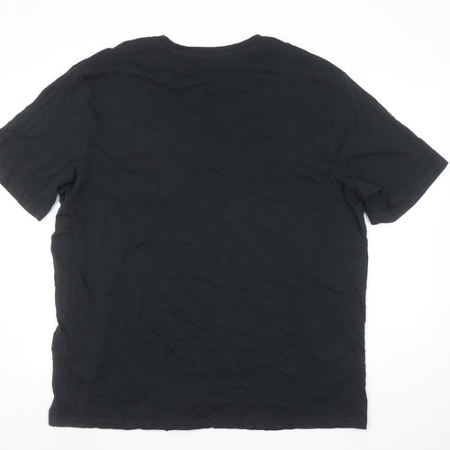Jack & Jones Men’s Black XL Funny Gangster Wrappa T-Shirt