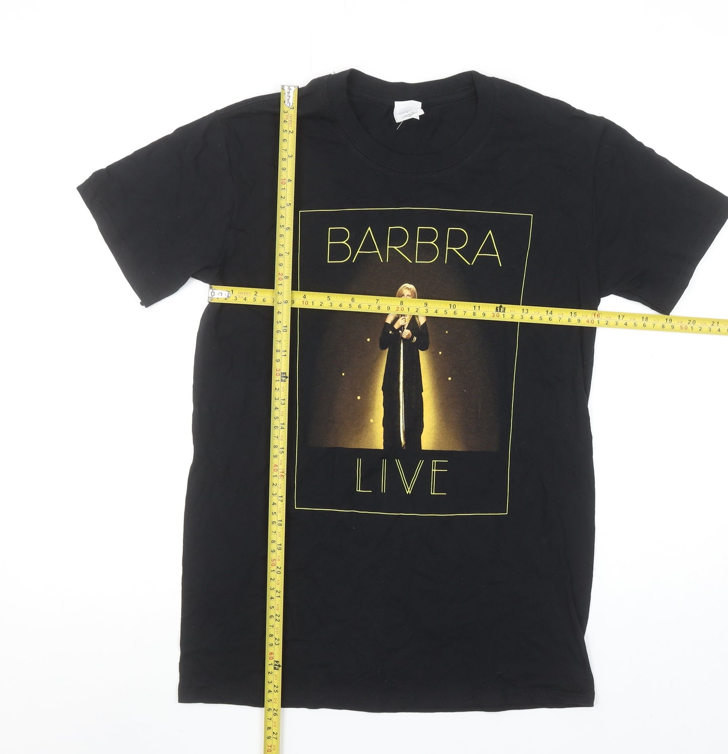 Gildan Women's Black Barbra Live 2013 Concert T-Shirt Size S