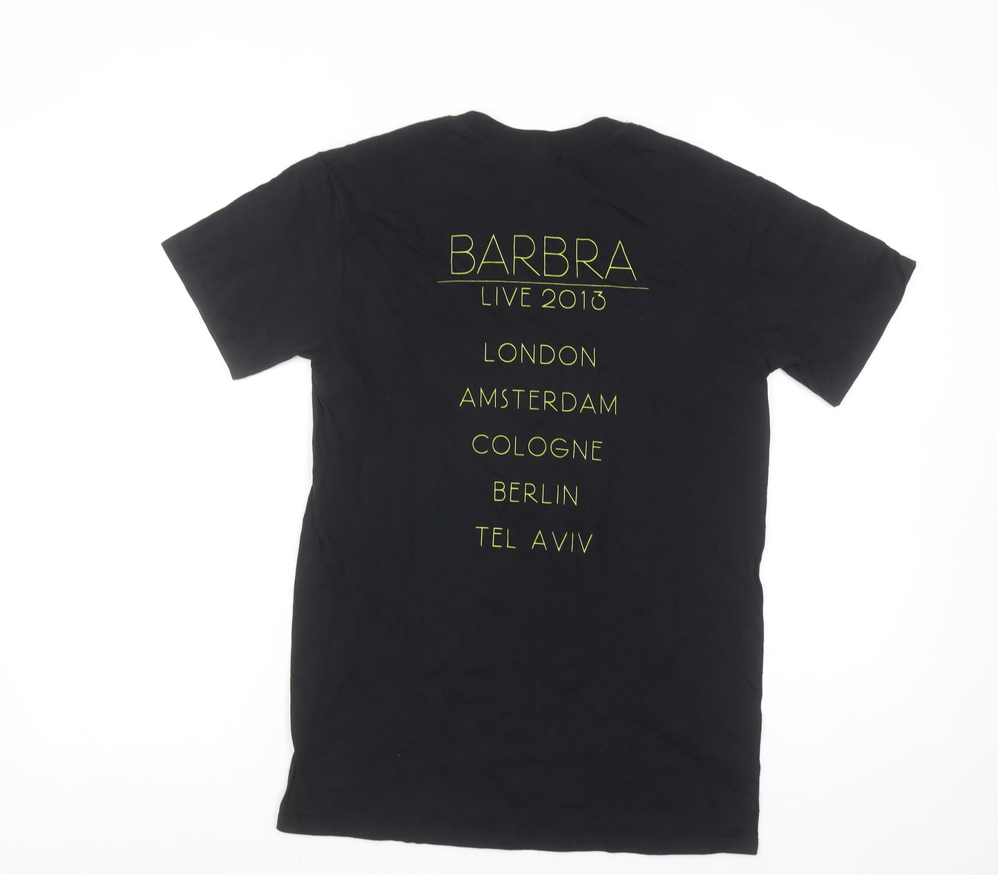 Gildan Women's Black Barbra Live 2013 Concert T-Shirt Size S
