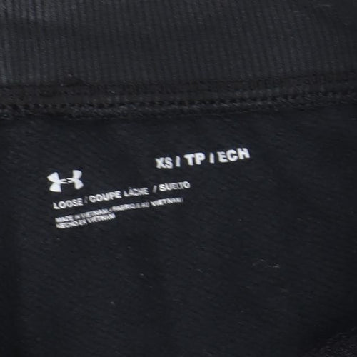 Under Armour Women’s Black XS Jogger Sweatpants Cotton Blend