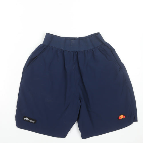 Ellesse Womens Blue L Athletic Activewear Shorts
