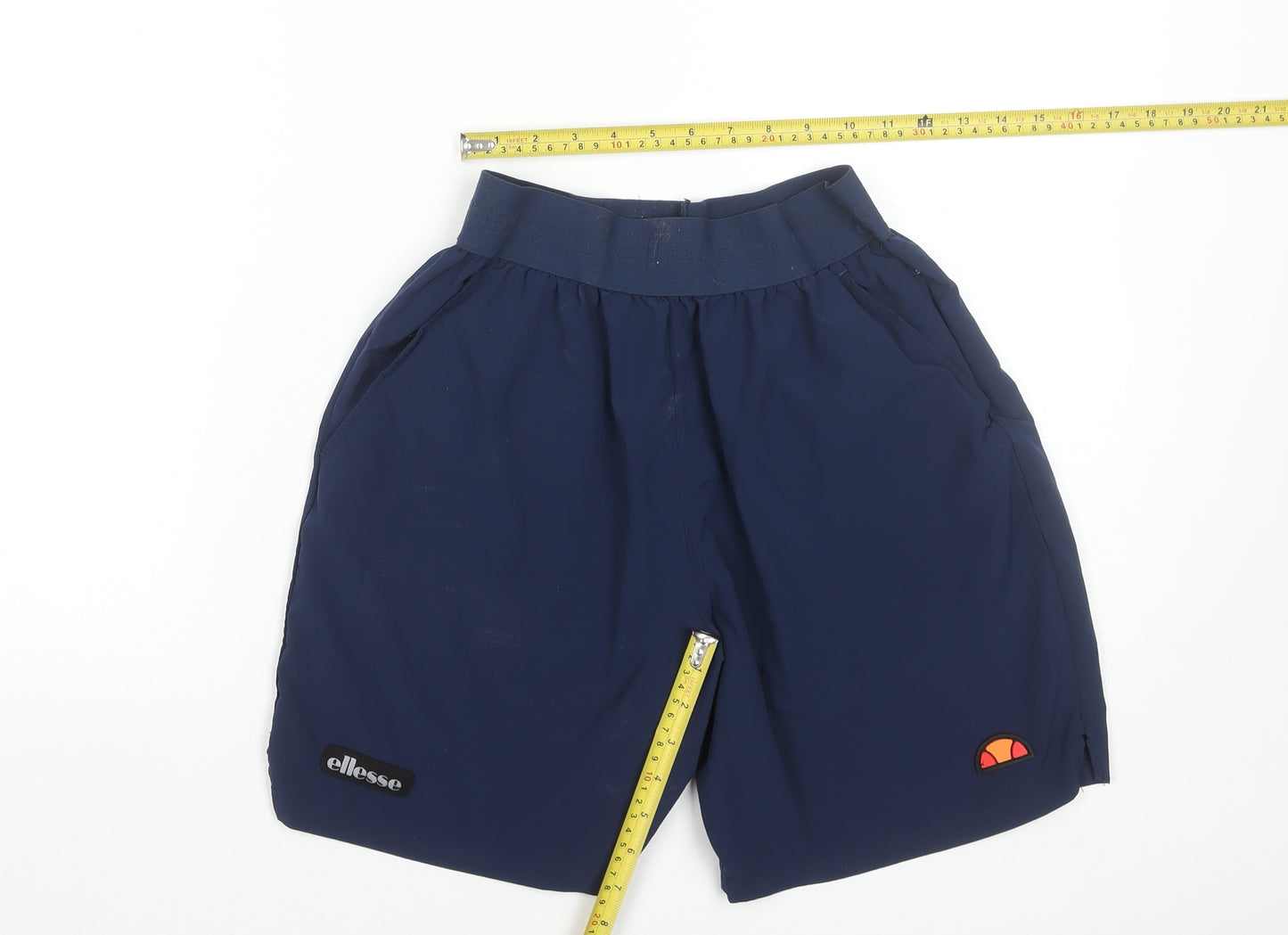 Ellesse Womens Blue L Athletic Activewear Shorts