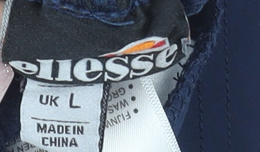 Ellesse Womens Blue L Athletic Activewear Shorts