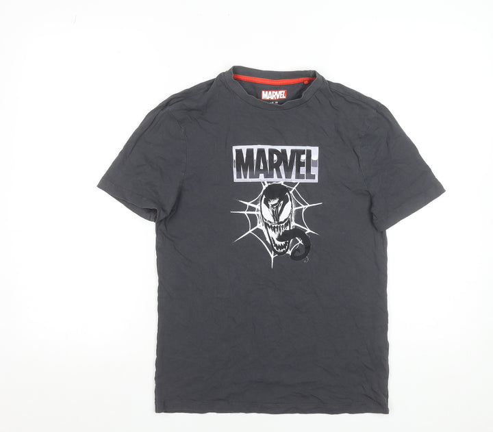 Marvel Women’s Black Venom Graphic Cotton T-Shirt XS