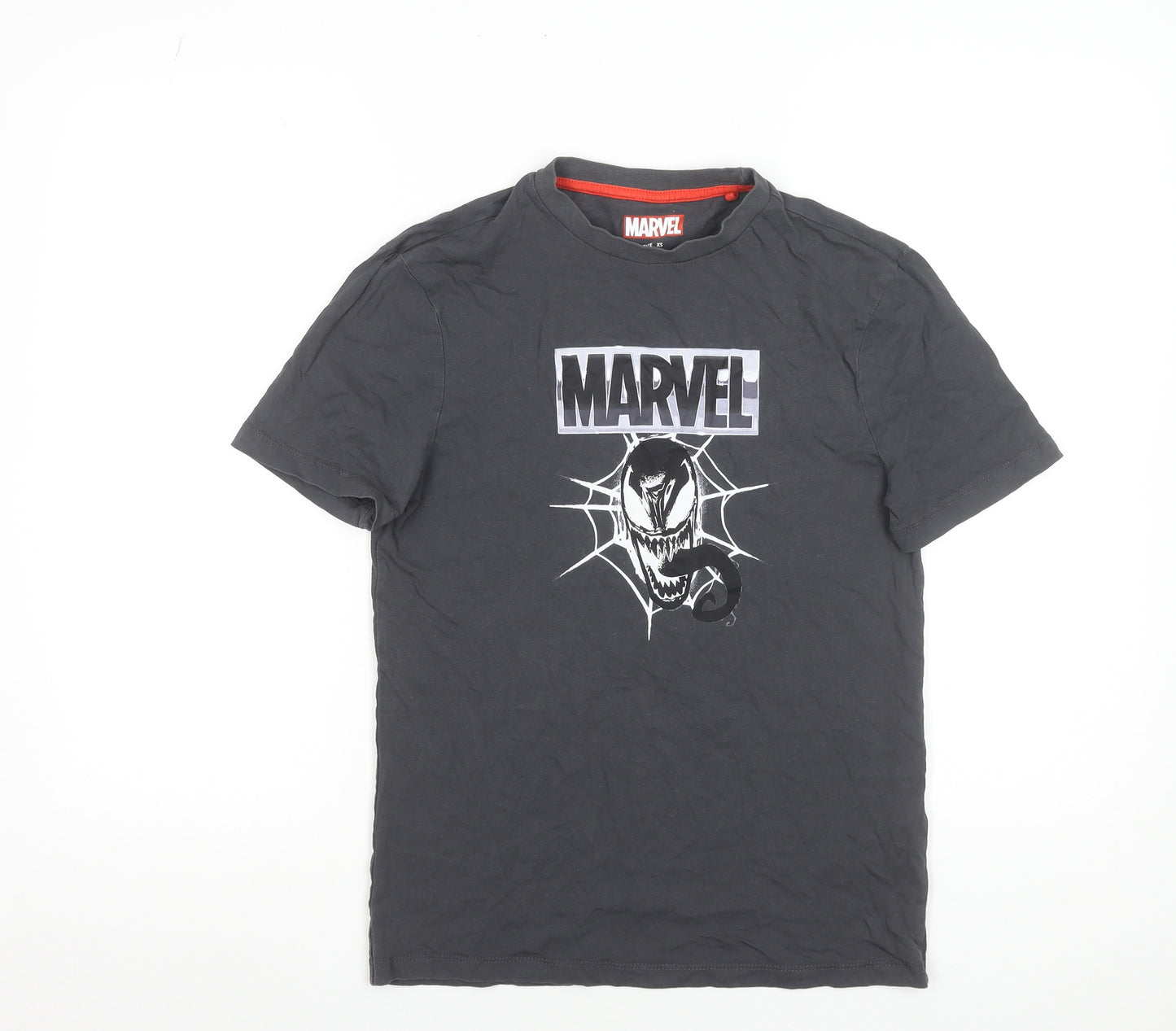 Marvel Women’s Black Venom Graphic Cotton T-Shirt XS