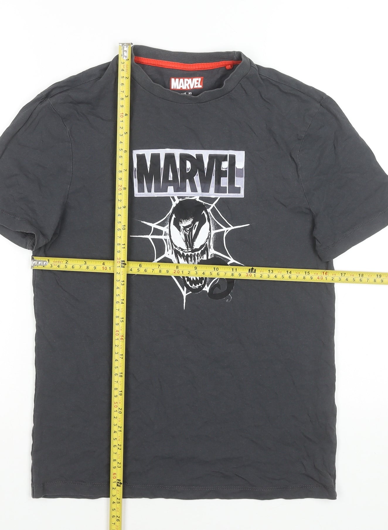 Marvel Women’s Black Venom Graphic Cotton T-Shirt XS