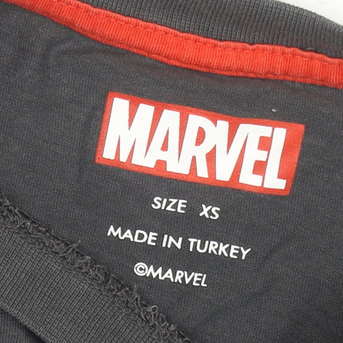 Marvel Women’s Black Venom Graphic Cotton T-Shirt XS