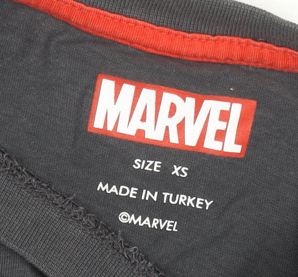 Marvel Women’s Black Venom Graphic Cotton T-Shirt XS