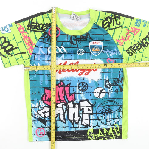 Azzurri Boys Multicoloured Kellogg’s Cool Camp Graphic Sports T-Shirt 2 Years