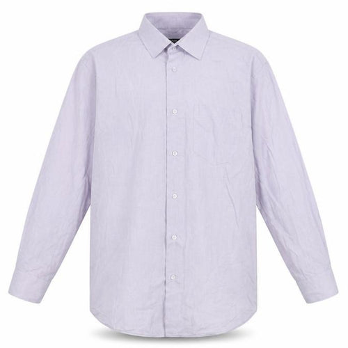 Dunnes Stores Men's Purple Regular Fit Long Sleeve Dress Shirt 16.5in