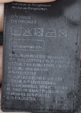 H&M Girls Grey Batman Long Sleeve T-Shirt 5-6 Years Cotton Blend