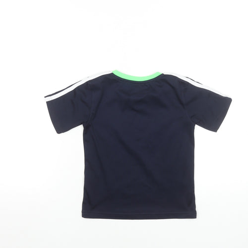 O'Neills Boys Blue Graphic Short Sleeve Active T-Shirt 3-4 Years