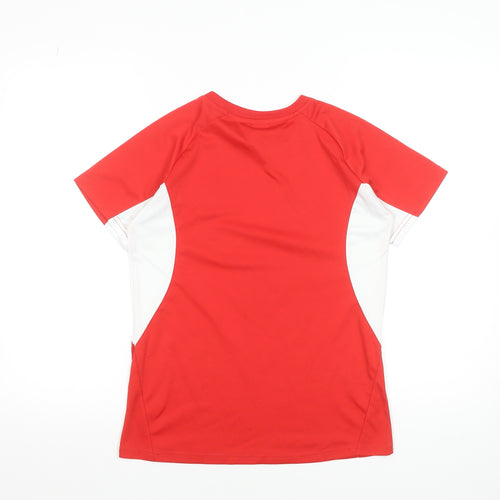 L.F.C. Boys Red Short Sleeve Football T-Shirt XL Lightweight Jersey
