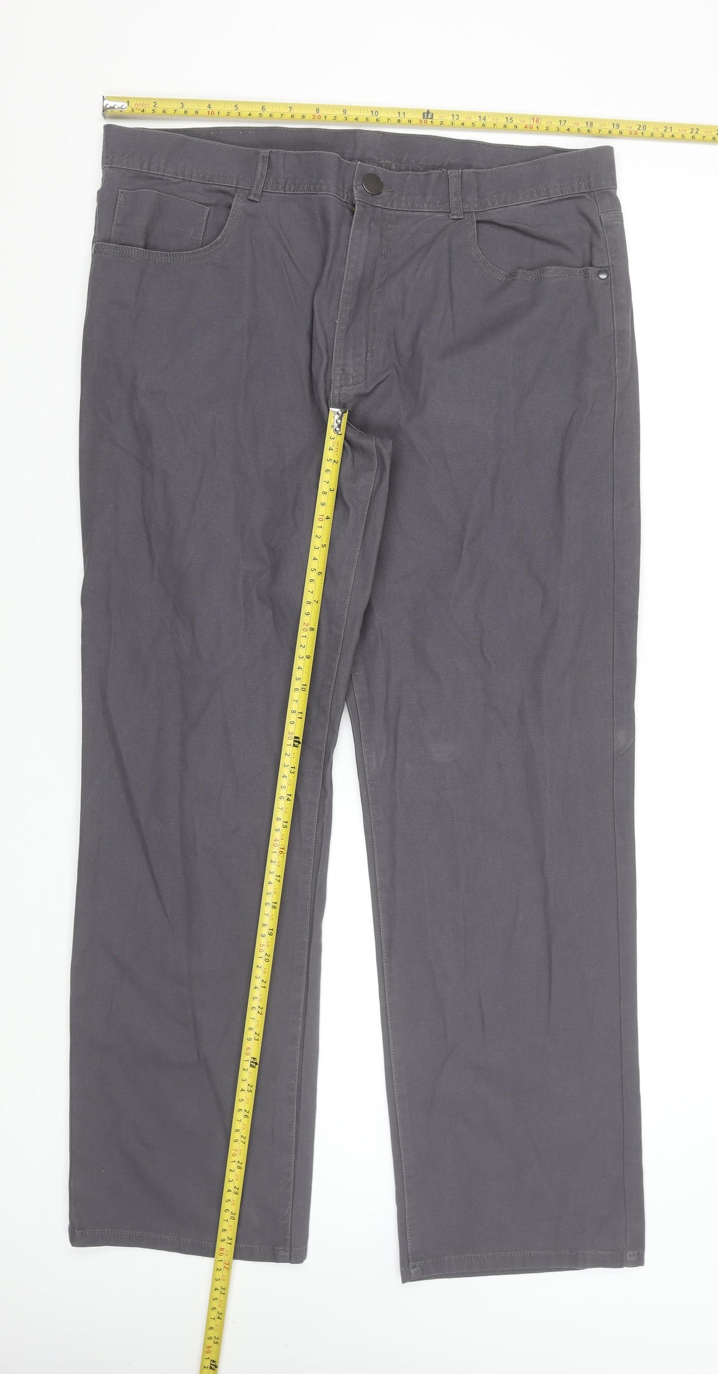St. Bernard for Dunnes Stores Men's Grey Chino Trousers 38W 32L