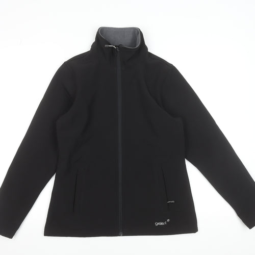 Gelert Women's Black Soft Shell Outdoor Jacket Size 10