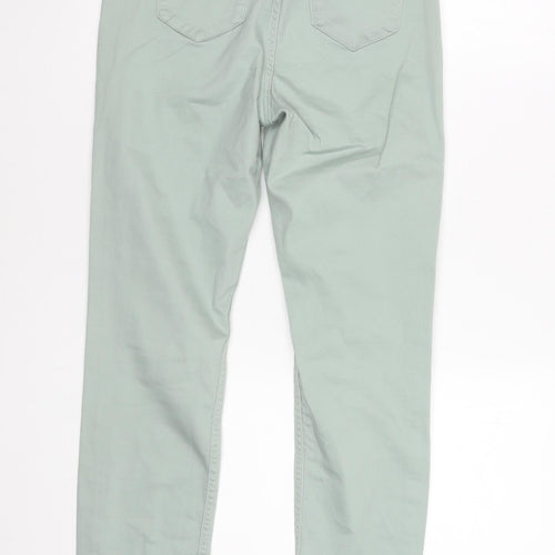 Dunnes Stores Women’s Green Size 10 Straight Jeans Cotton Blend