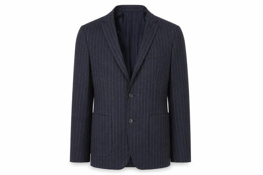 Kin by John Lewis Men's Blue Pinstripe Slim Fit Blazer 38R