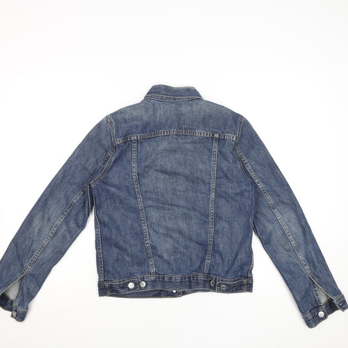 Gap Women’s Blue Denim Jacket Small Classic Long Sleeve Casual