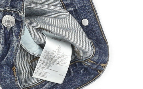 Gap Women’s Blue Denim Jacket Small Classic Long Sleeve Casual